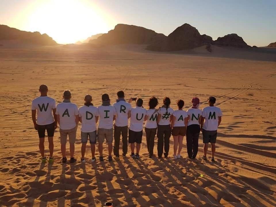 Hotel Zawaideh desert Camp Wadi Rum Exterior foto